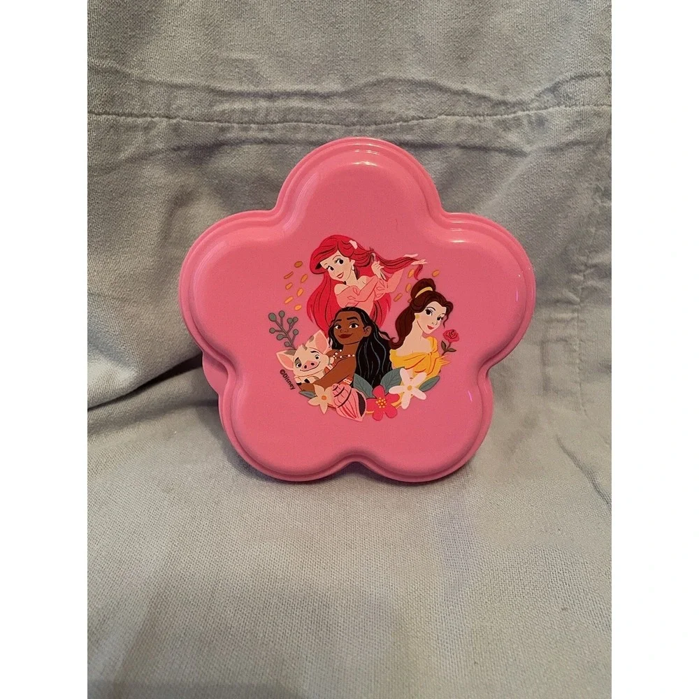 NEW Set of 4 Disney Princess Water‎ Bottles Bowl & Container Ariel Tiana Belle